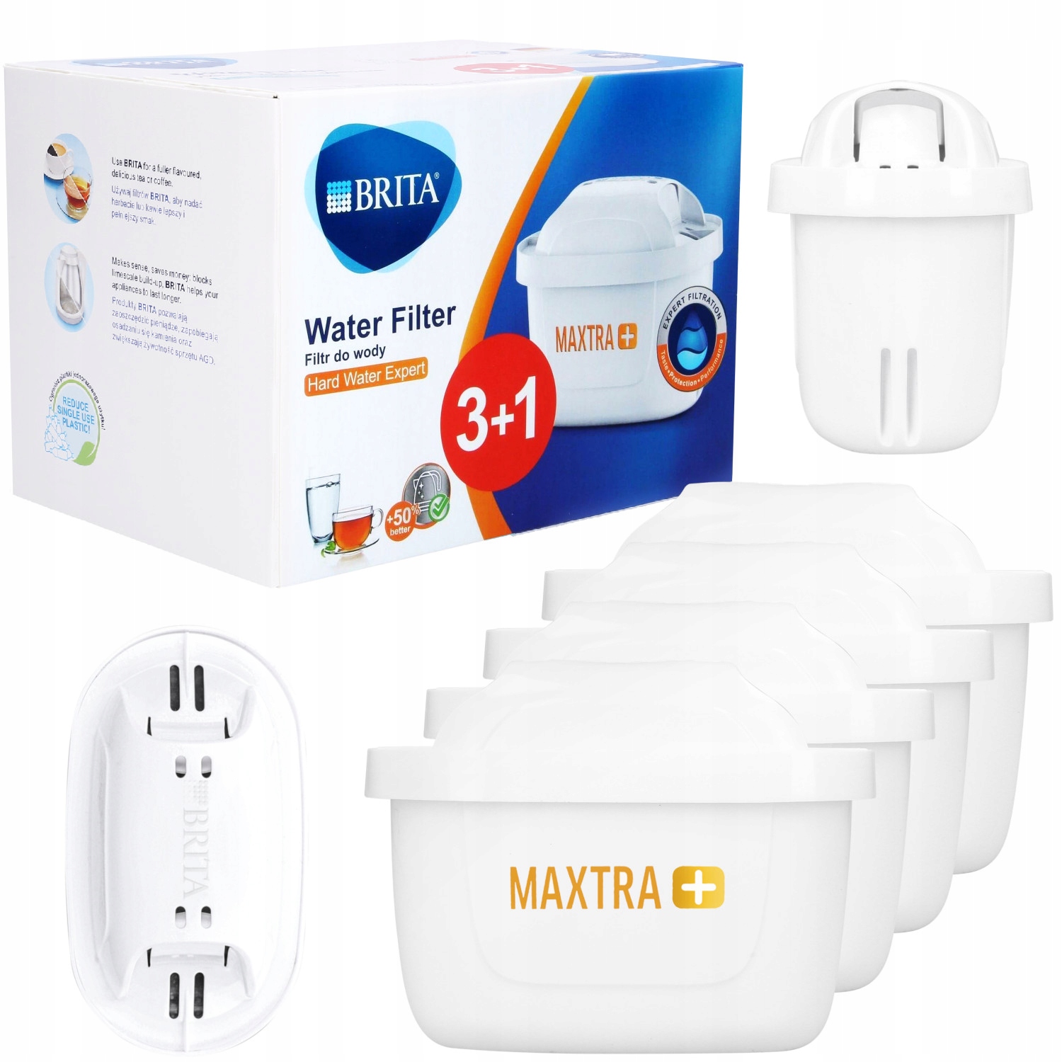 Filtračná vložka do fľaše Brita Hard Water Expert, 4 ks.